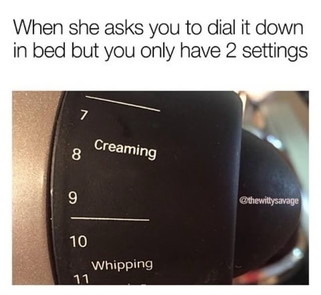 You only have 2 settings