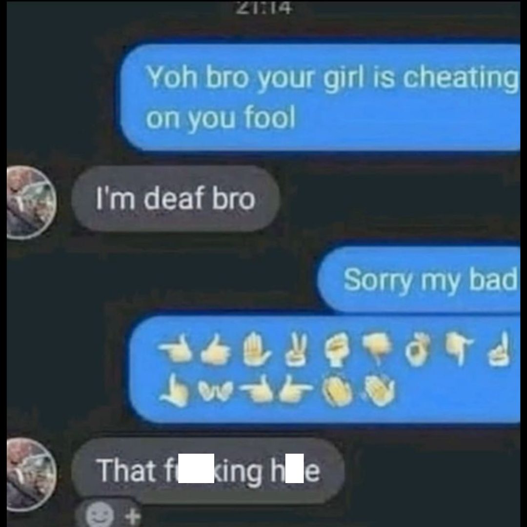 Your girl is cheating