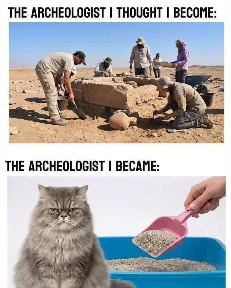 archeologist I became