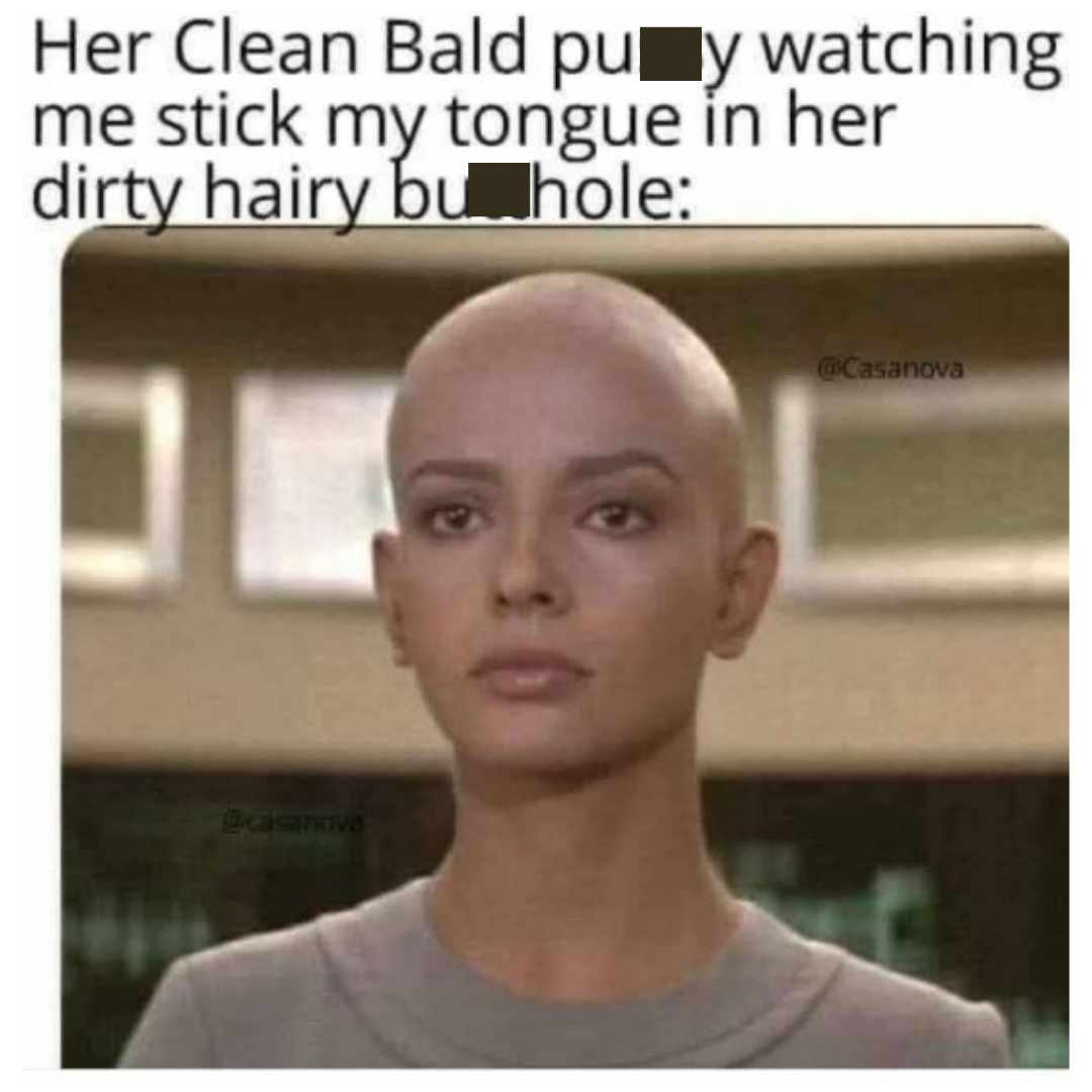 clean bald