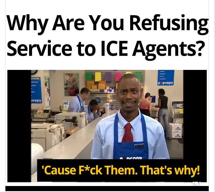 ervice to ice agents