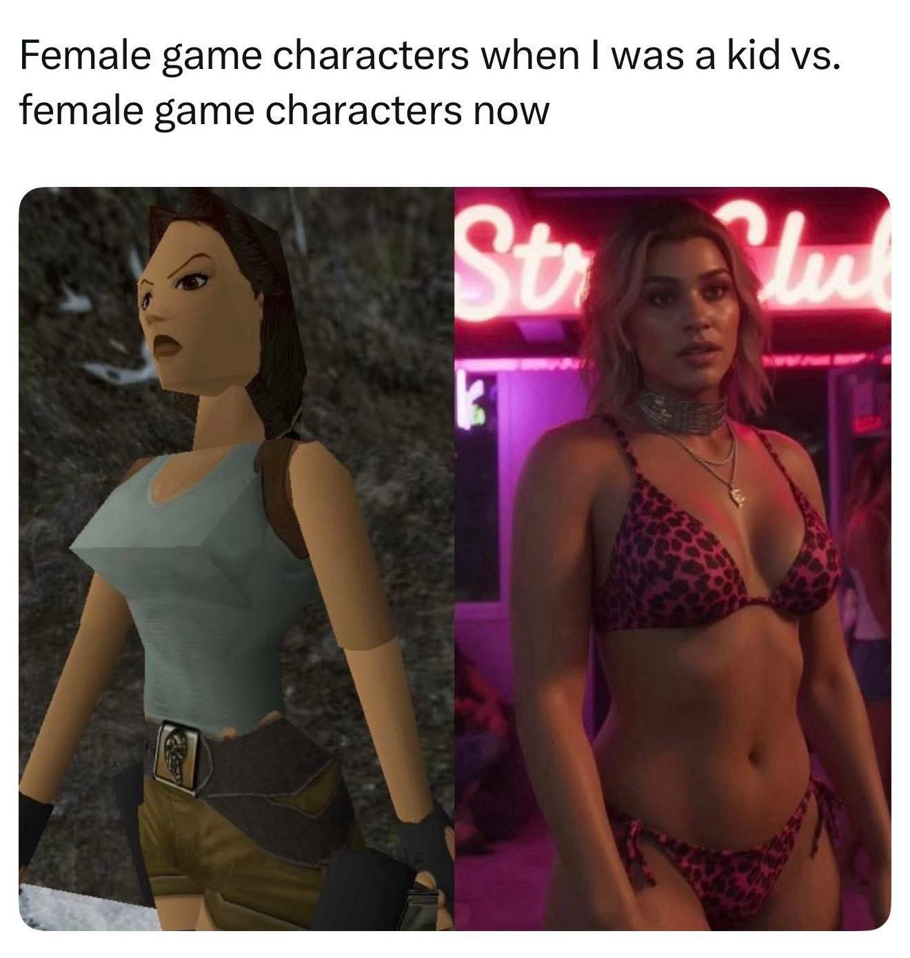 female game characters