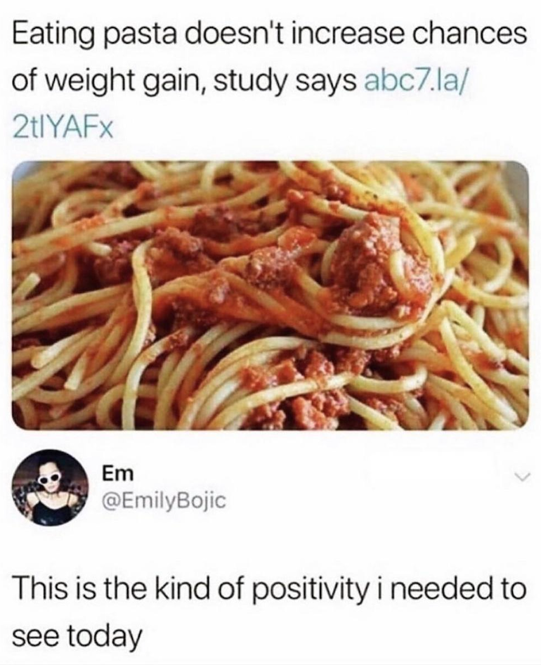 20 Food Related Memes That Deserve to Be Served Hot 9 kind of positivity