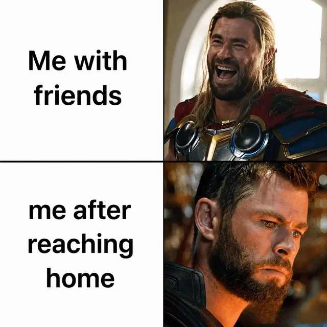 Top 40 Introvert Memes That Every Introverted Soul Will Relate To 41 me after reaching home