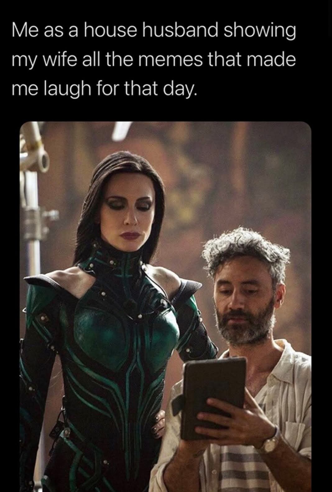 me as a house husband