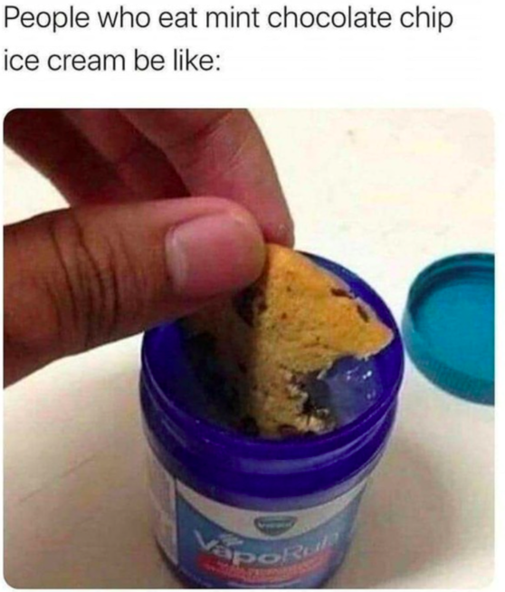 20 Food Related Memes That Deserve to Be Served Hot 11 mint chocolate chip