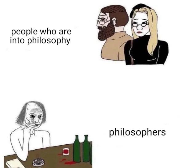 people who are into philosophy