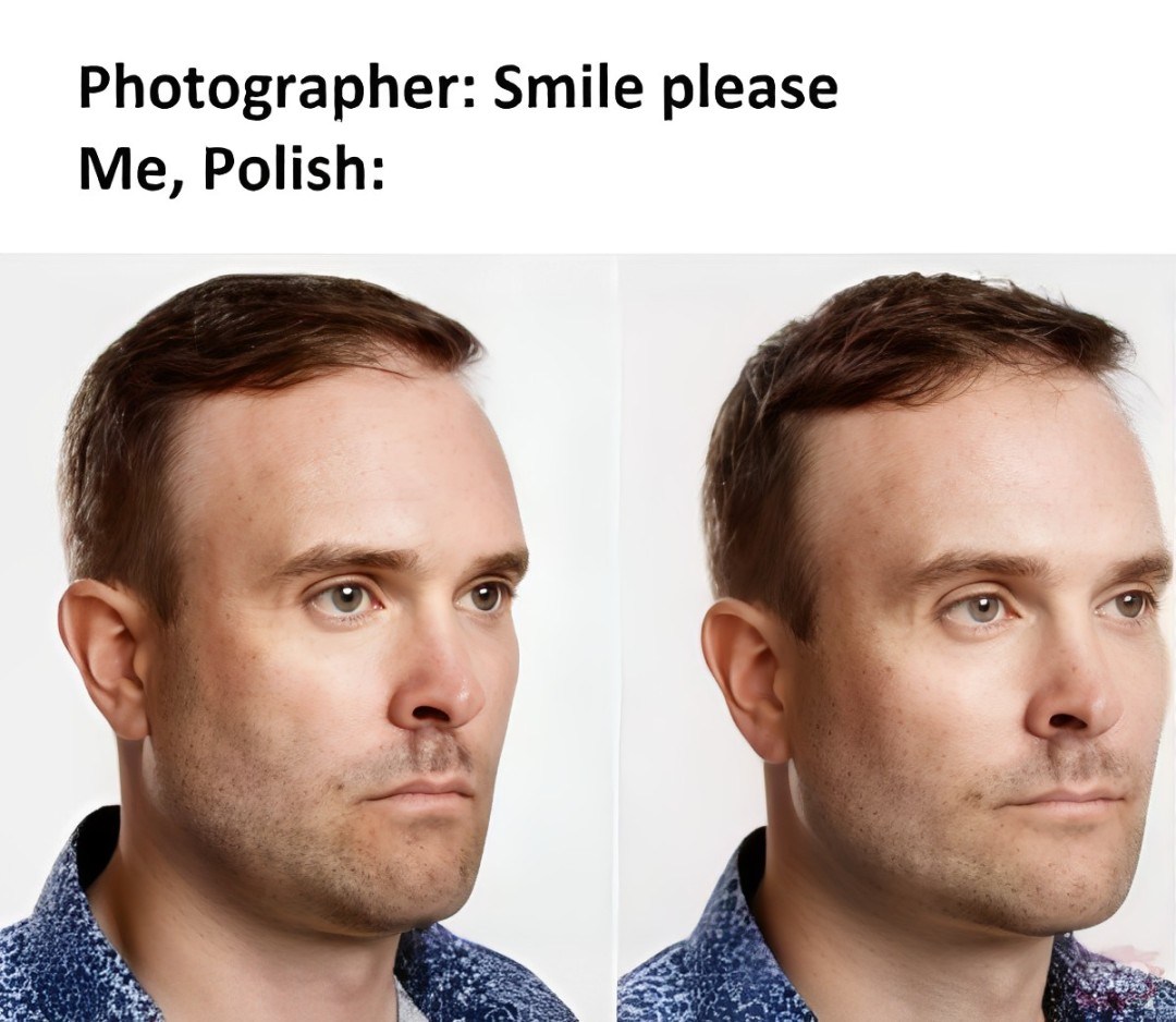 smile please