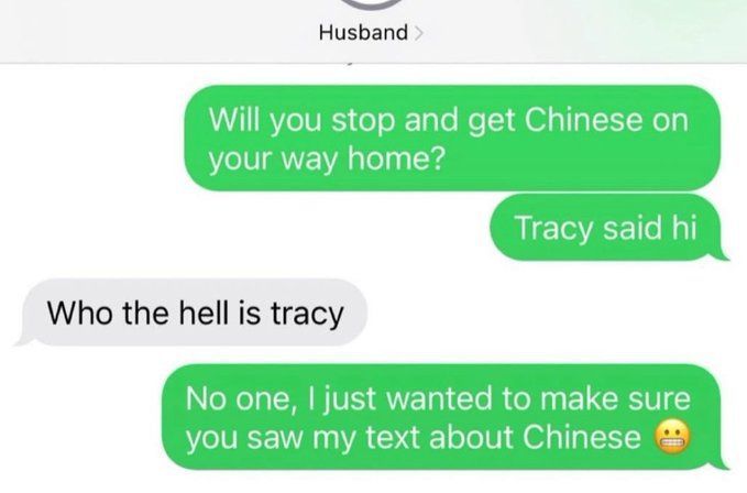 tracy said hi