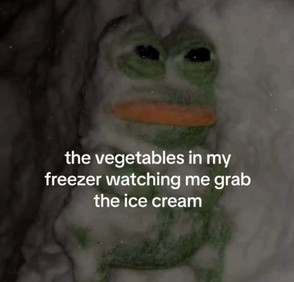 20 Food Related Memes That Deserve to Be Served Hot 20 vegetables in my freezer