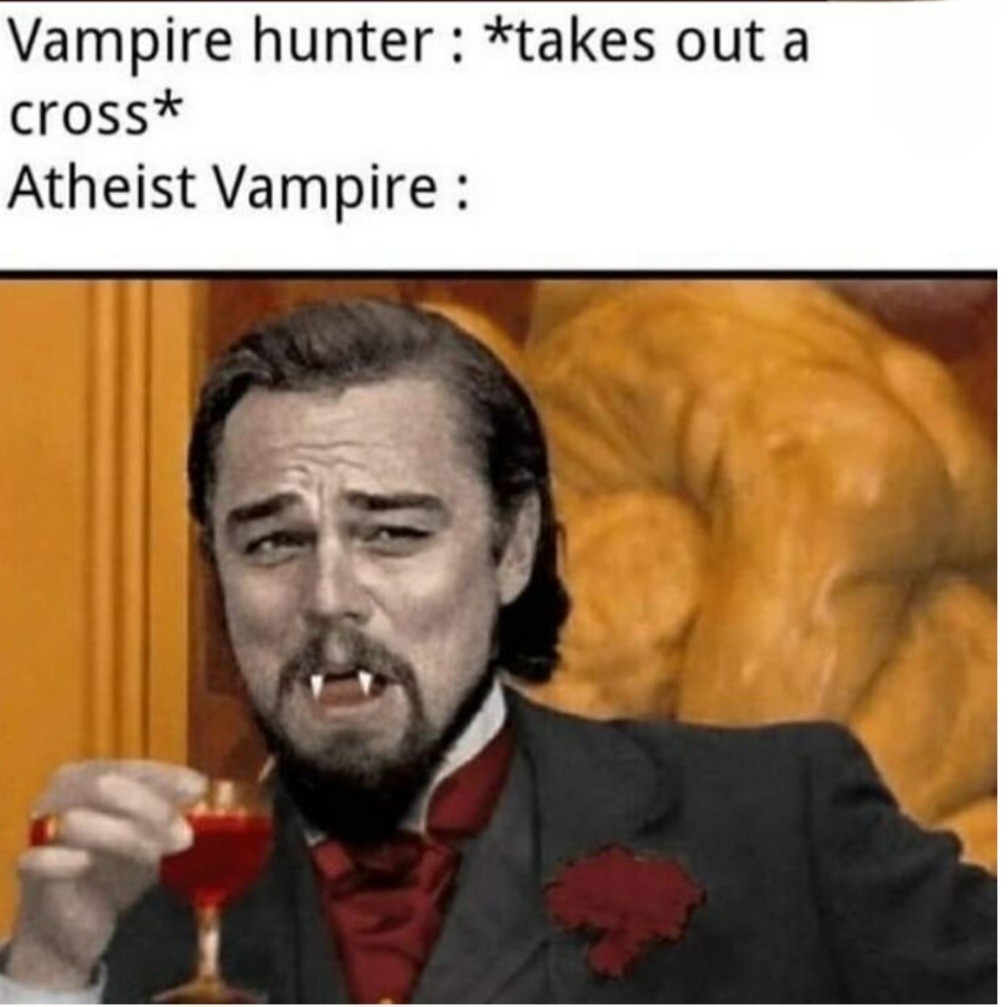 Athiest vampire