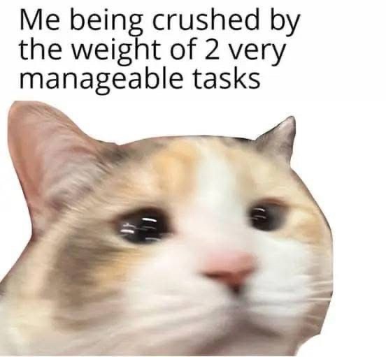 Crushed by the weight