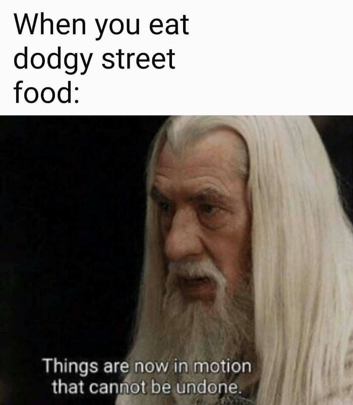 Dodgy street food