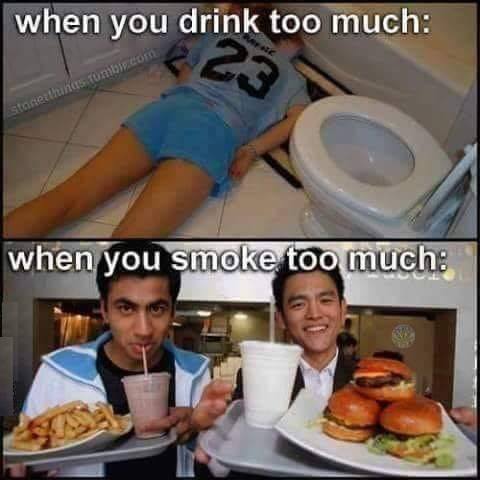 Drink too much