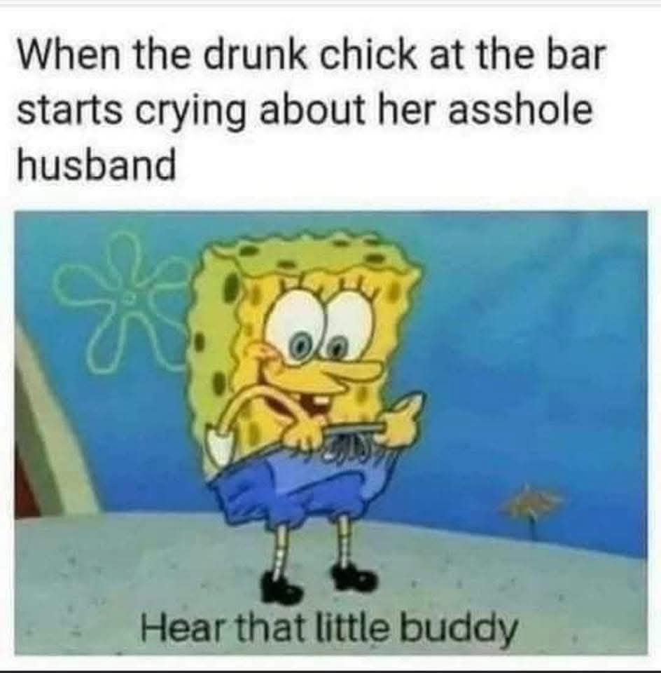 Drunk at bar