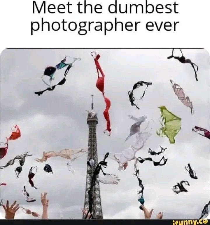Dumbest photographer
