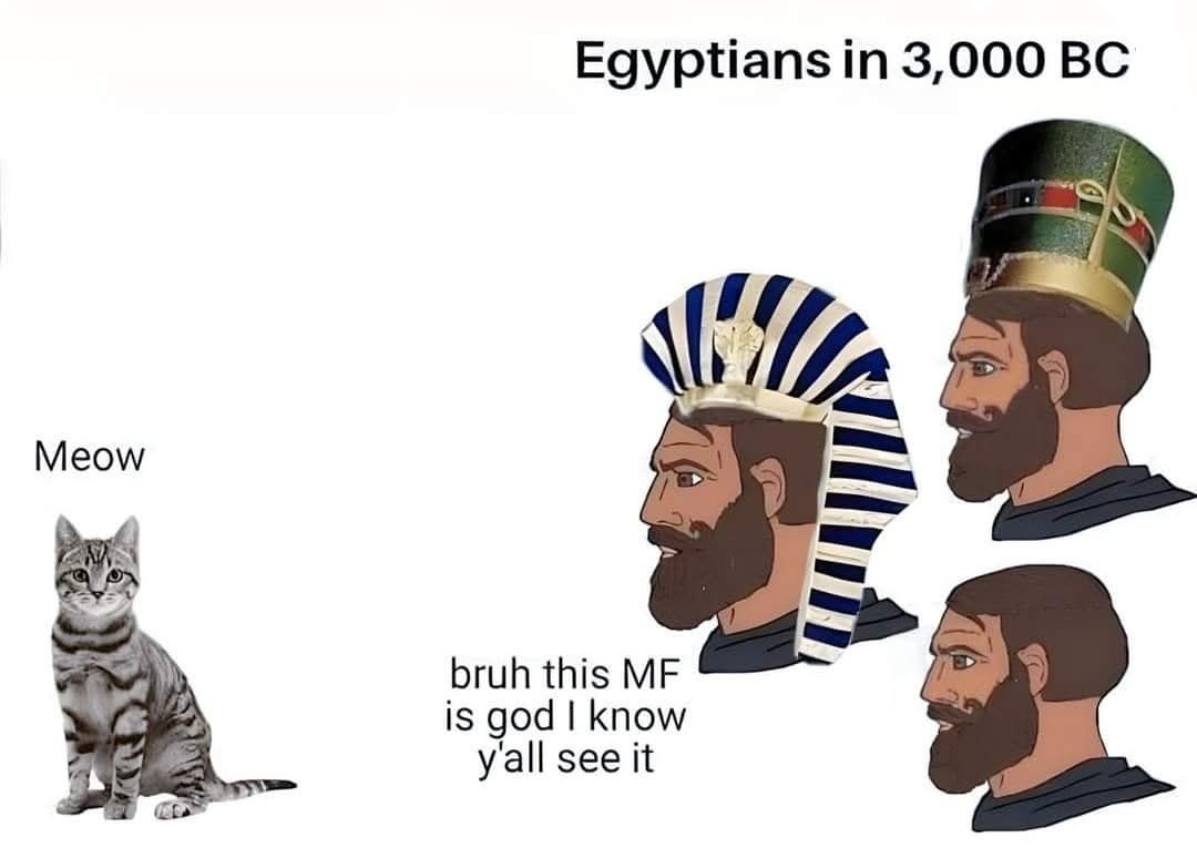 20 Amazing History Memes That Deserve Their Own Museum Wing 7 Egyptinas in 300bc
