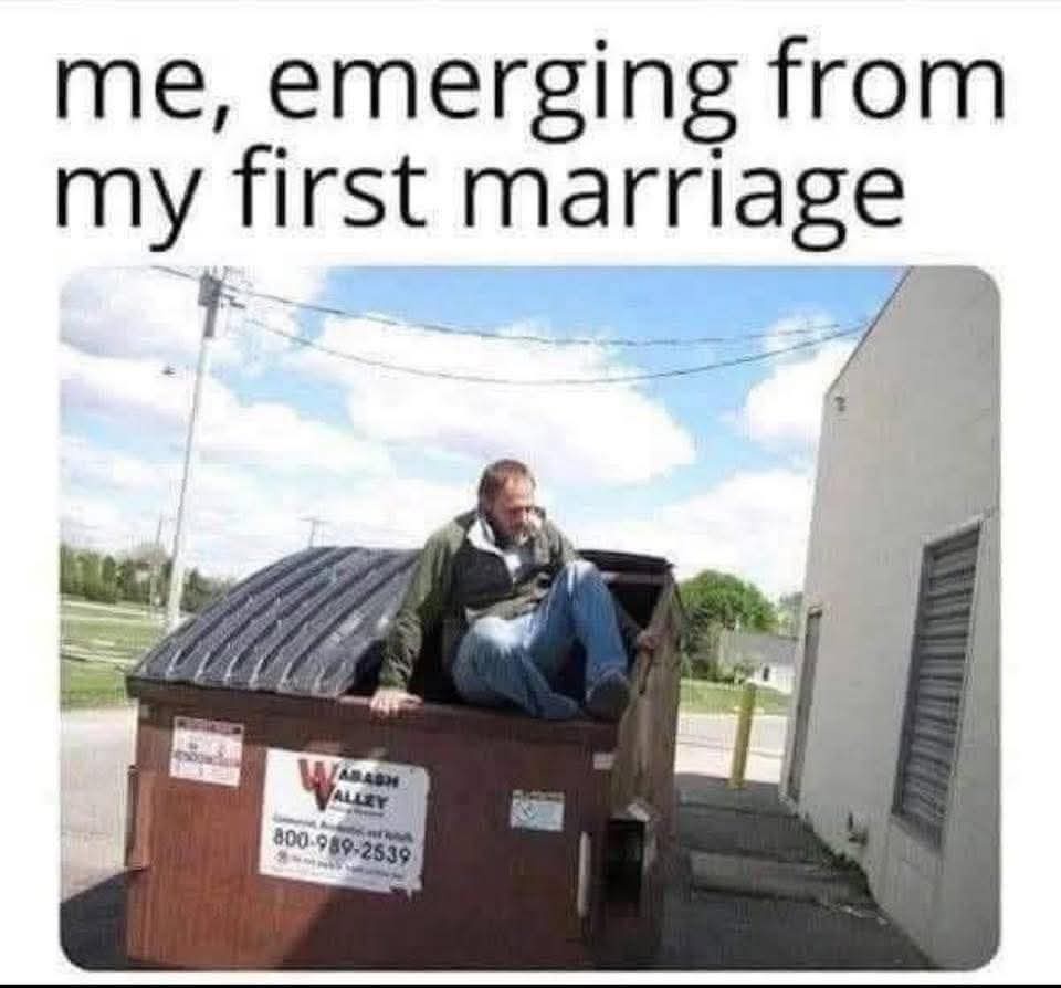 20 Memes That Jump Topics Like a Caffeinated Squirrel 5 Emerging from first marriage