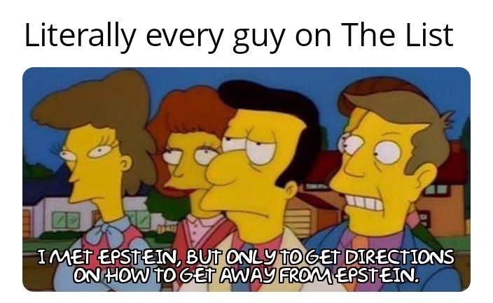 Every guy on the list