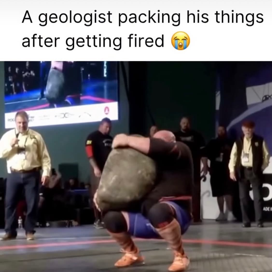 Geologist packing