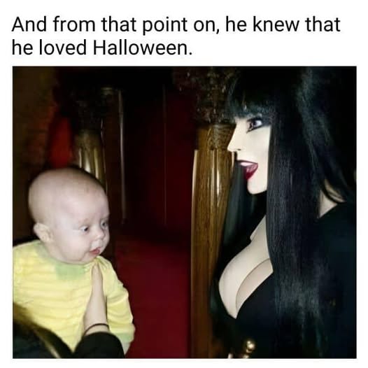 20 Memes That Took a Walk on the Naughty Side 6 He loved halloween