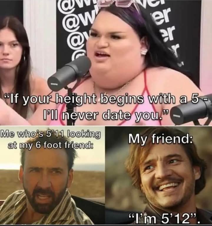 20 Memes That Took a Walk on the Naughty Side 7 Height begins with 5