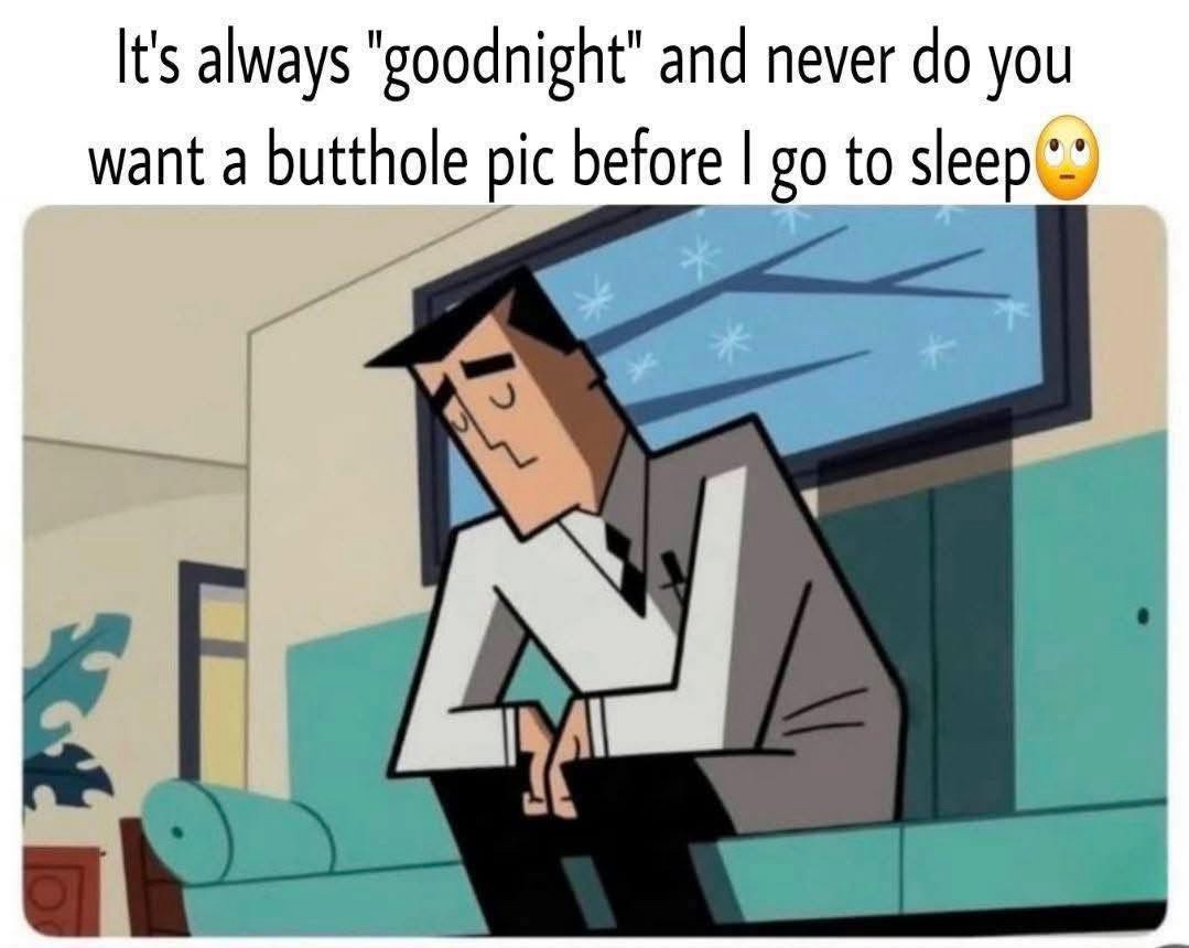 It was always goodnight