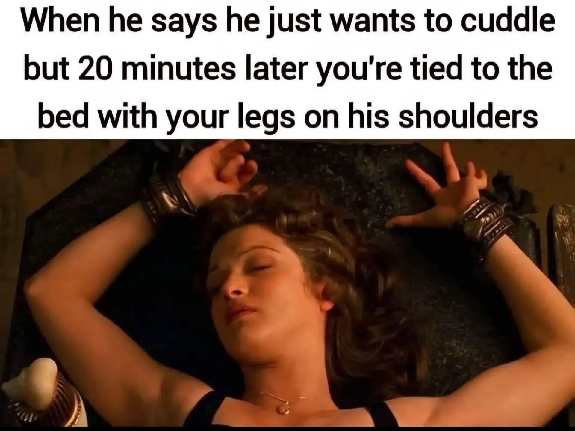 20 Memes That Say One Thing but Mean… Yeah, That 14 Just want to cuddle