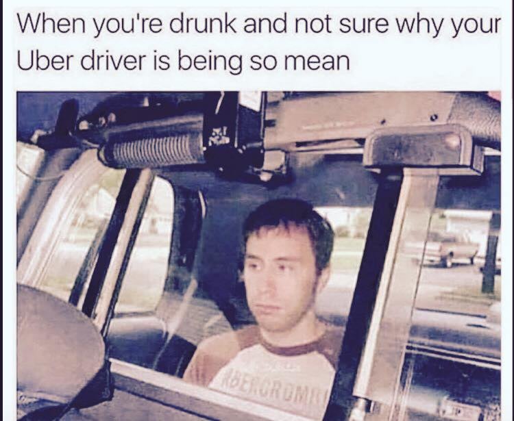 Mean uber driver