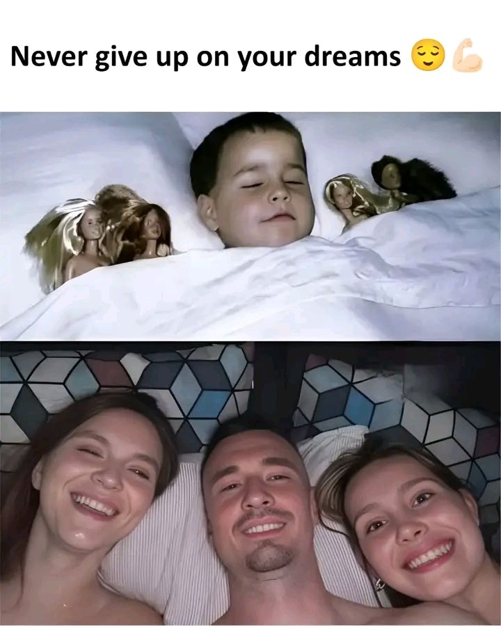 Never give up on dreams