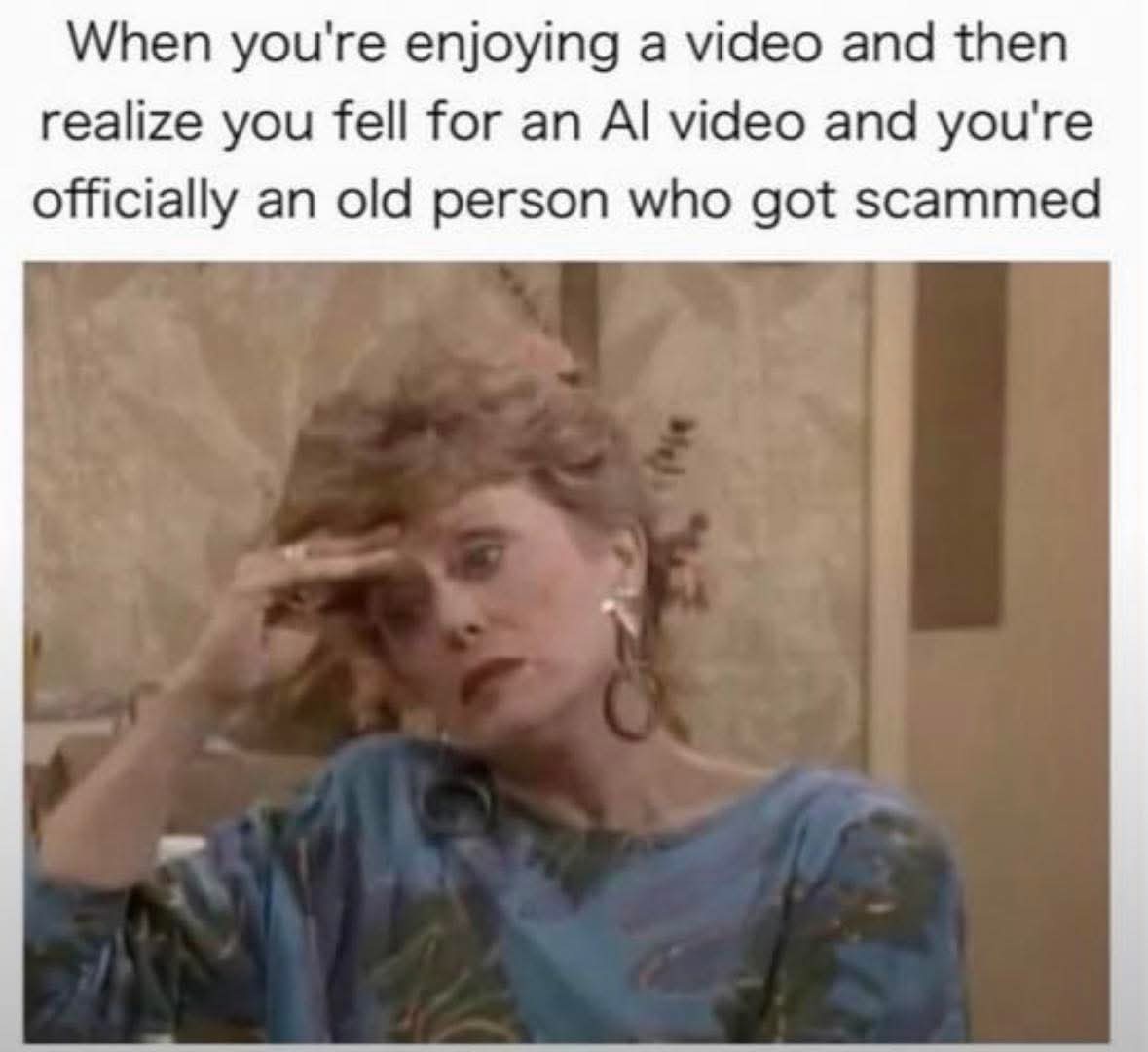 Oficially an old person