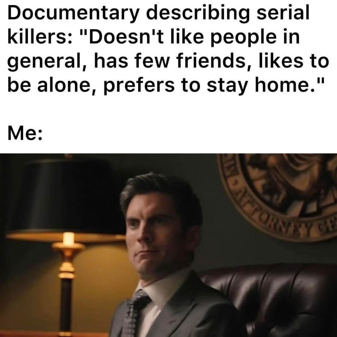 Prefers to stay home