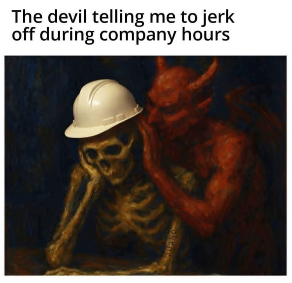 The devil telling me