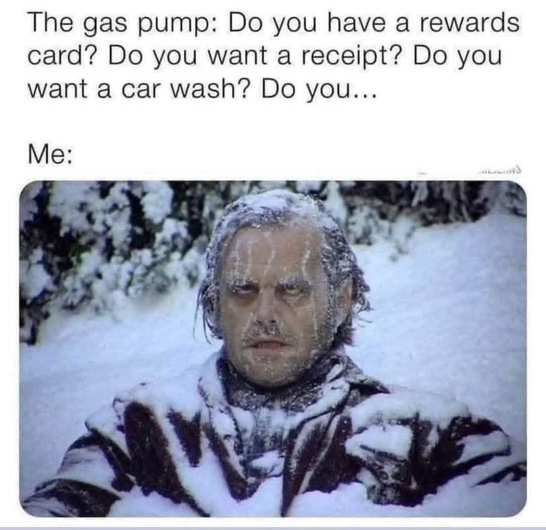20 Memes That Have Zero Context and Unlimited Confidence 13 The gas pump