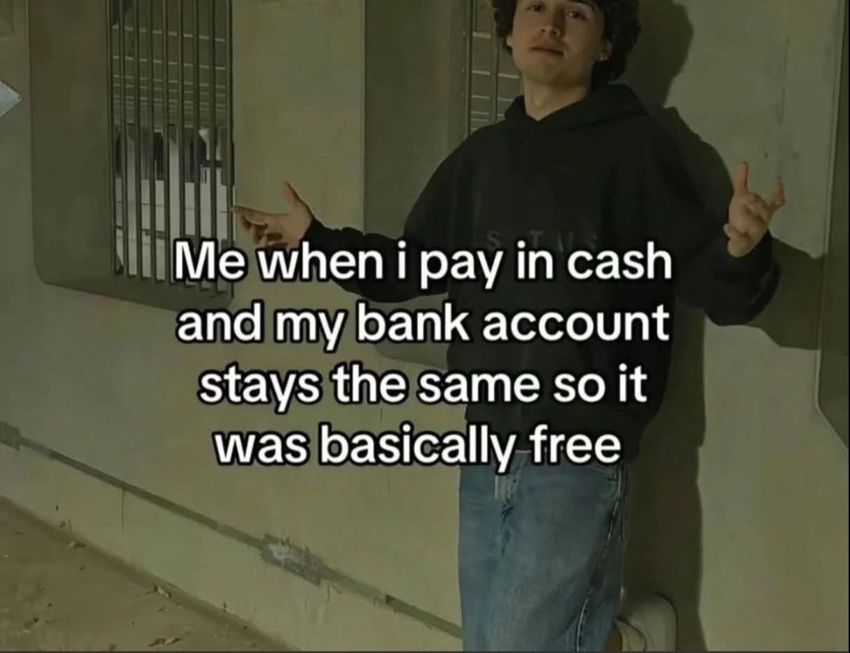 WHen I pay cash