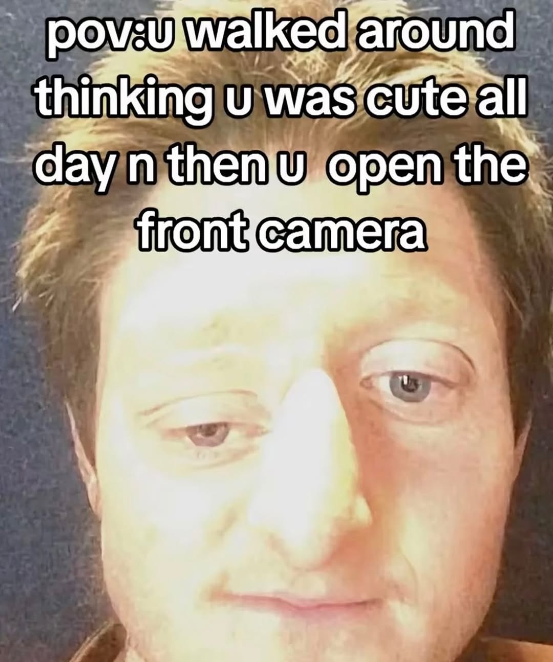 Walked around thinking