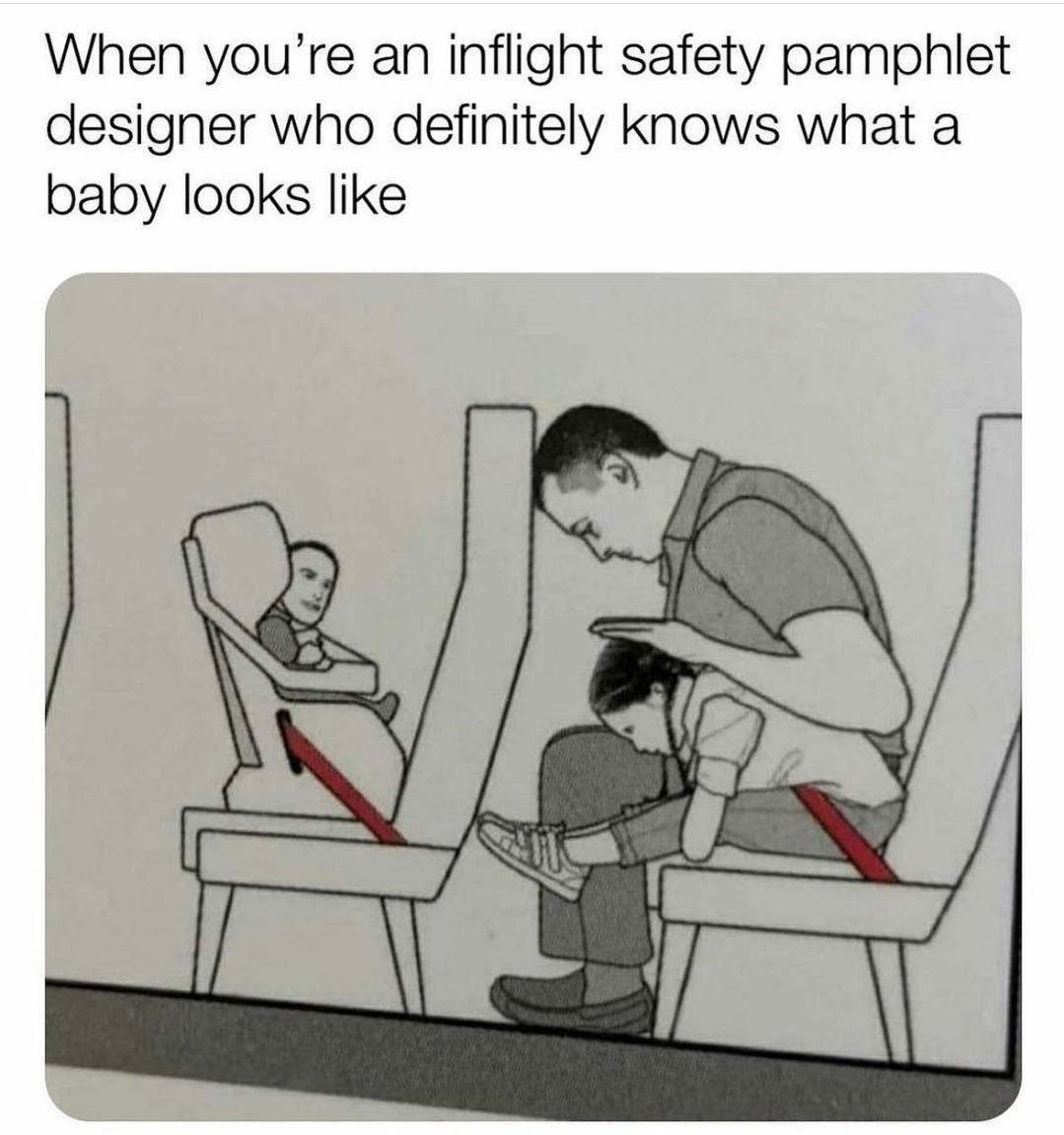 20 Memes That Have Zero Context and Unlimited Confidence 17 What baby looks like