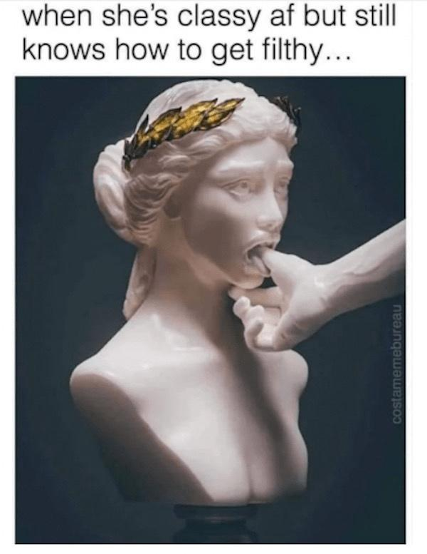 20 Memes That Jump Topics Like a Caffeinated Squirrel 18 When shes calssy