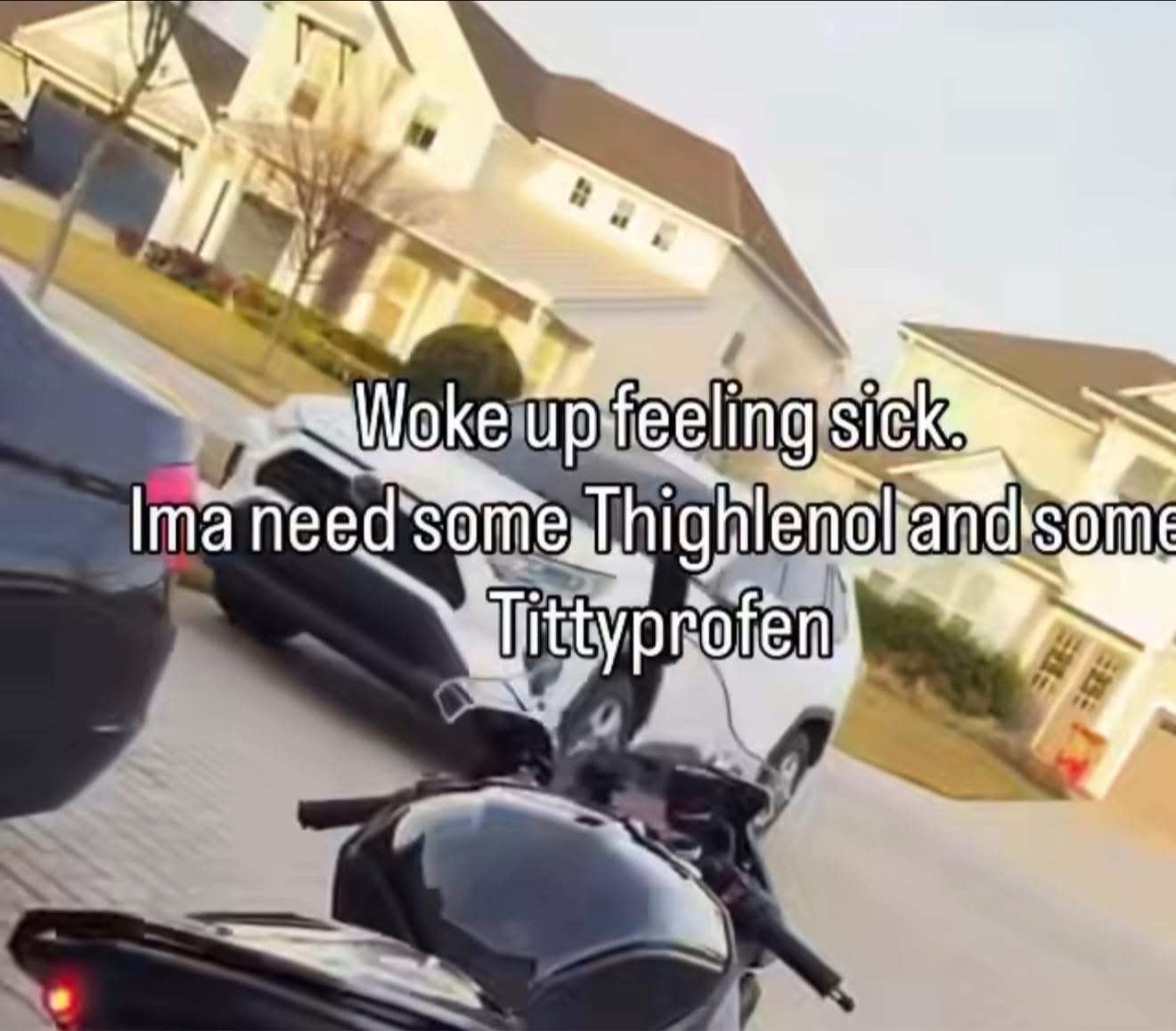 Woke up feeling sick