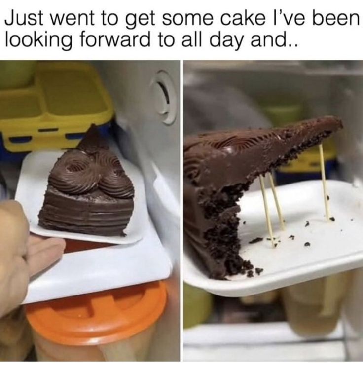 25 Food Related Memes That Deserve to Be Served Hot 25 just went to get some cake