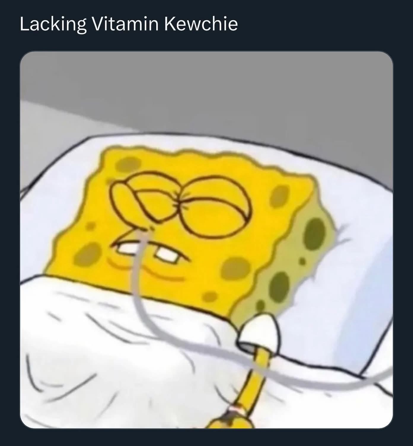 lacking vitamin