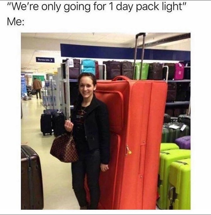 pack light