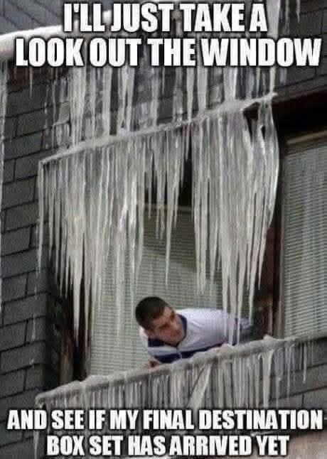 take a look out the window