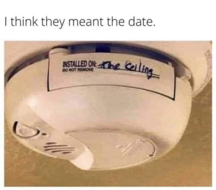 they ment the date