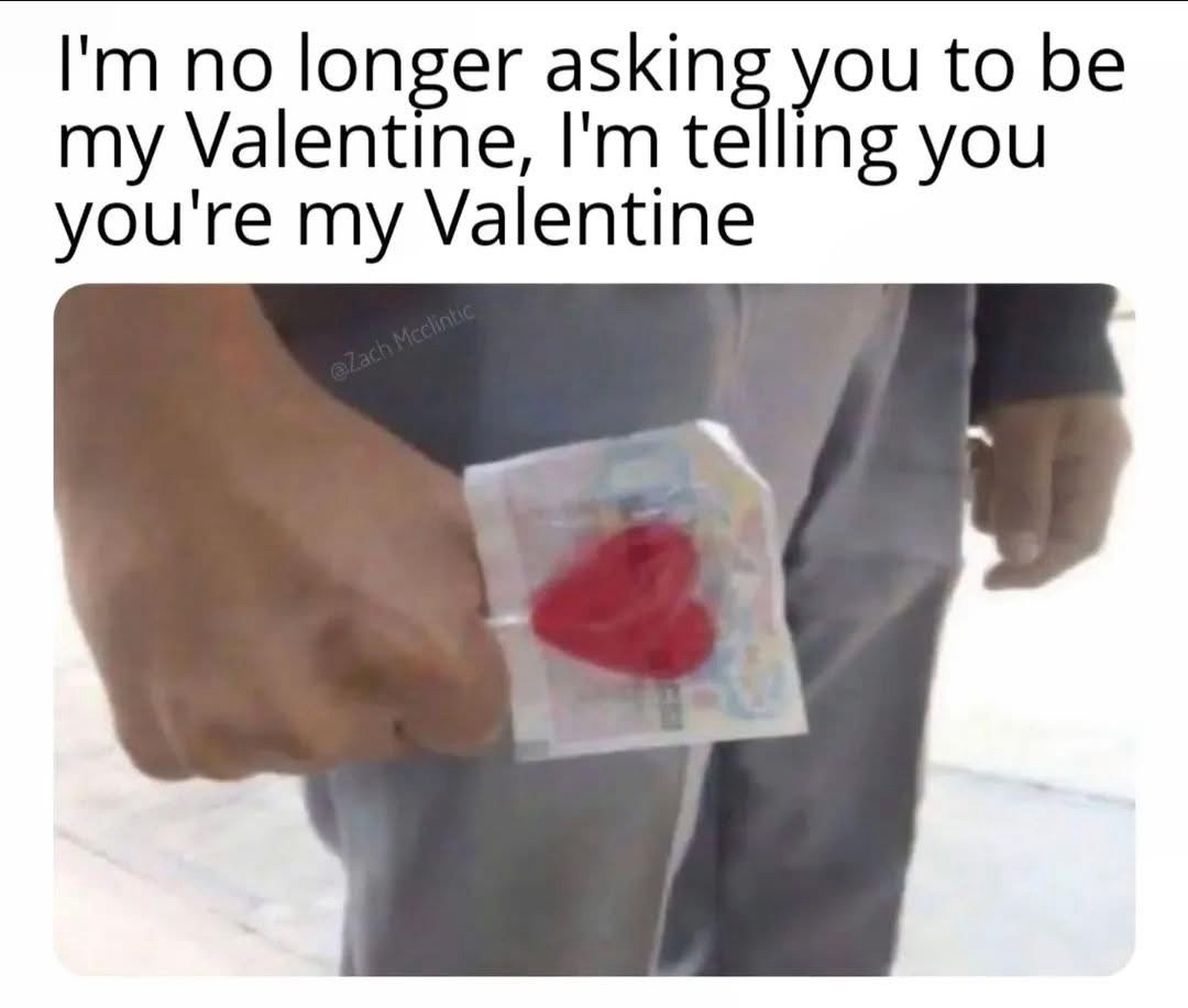 youre my valentine