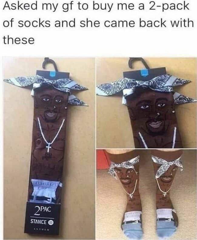 2 pack of socks