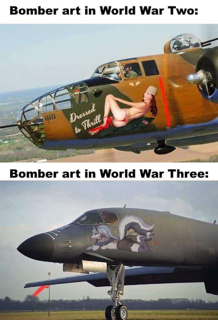 Bomber art