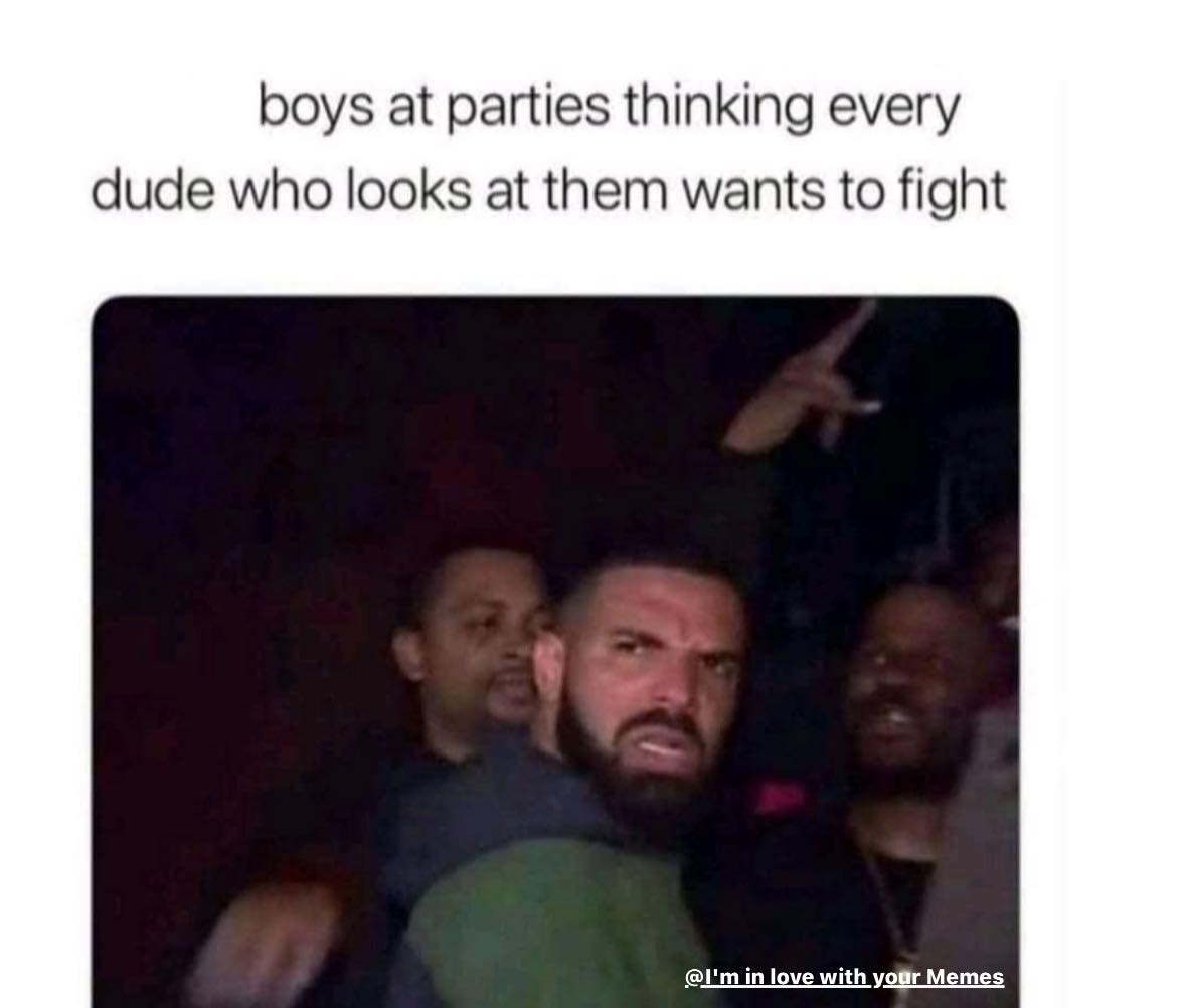 Boys at parties