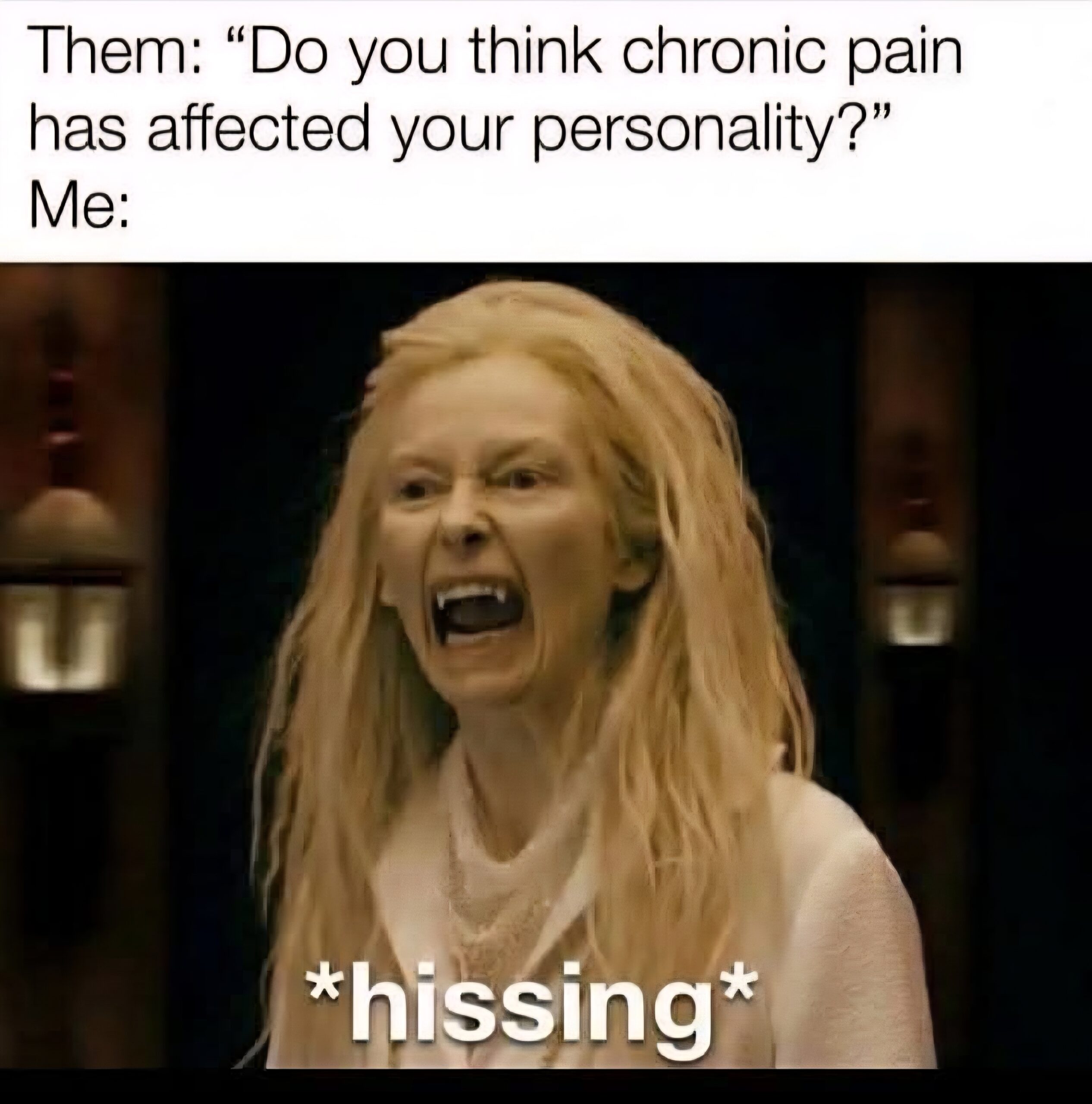 20 Memes That Feel Like Your Brain Arguing With Itself 4 Chronic pain has affeced personality