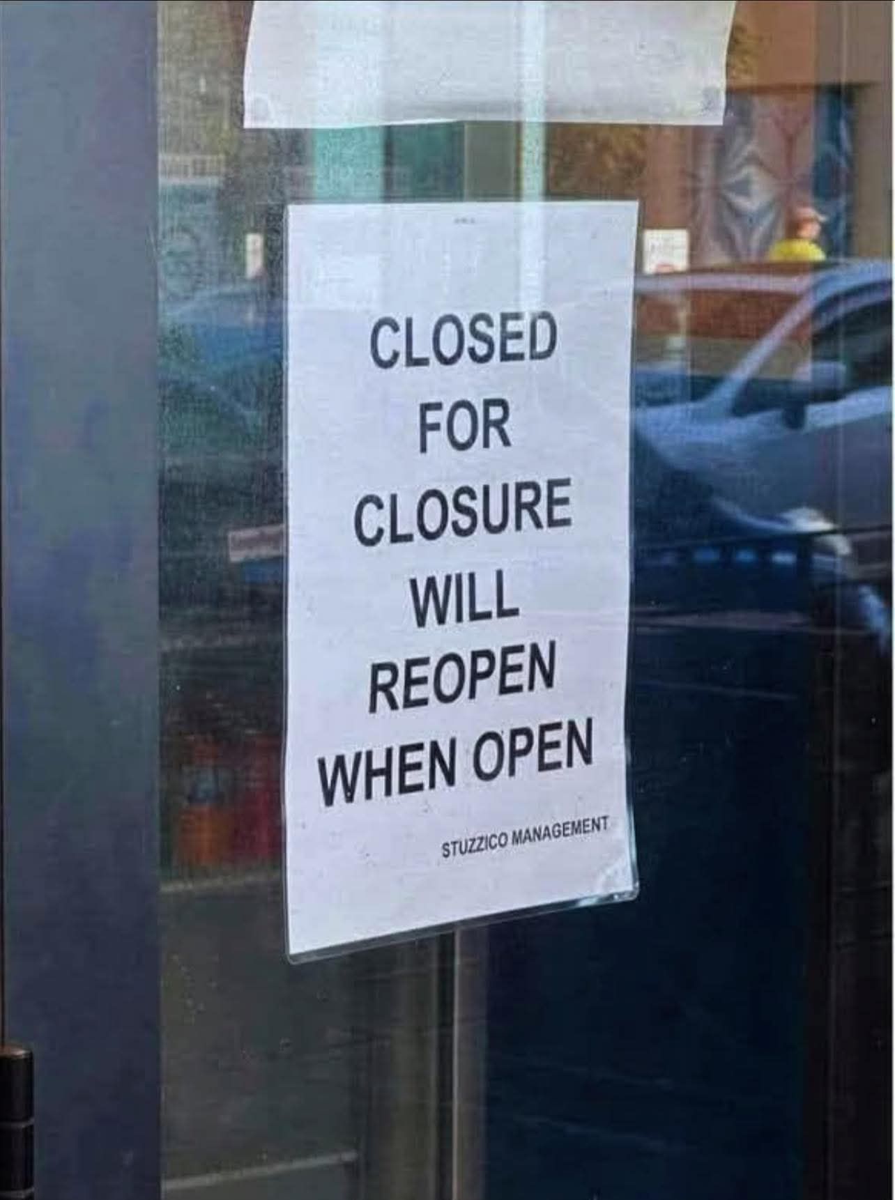 20 Silly Signs That'll Make You Stop, Read, and Laugh Immediately 4 Closed for closure